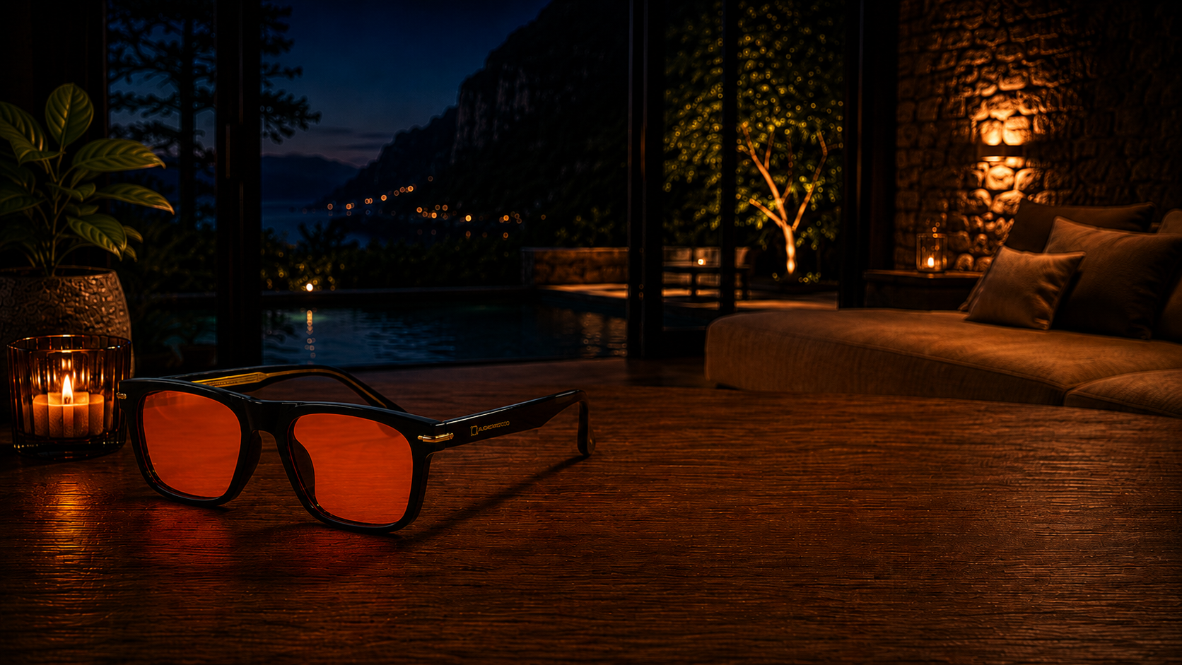 The Onyx frame with the Night lens